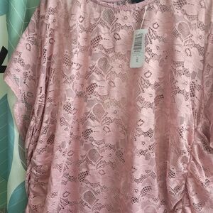 Torrid Foxglove Lace Tee! Order Today Get matching green One For Free!